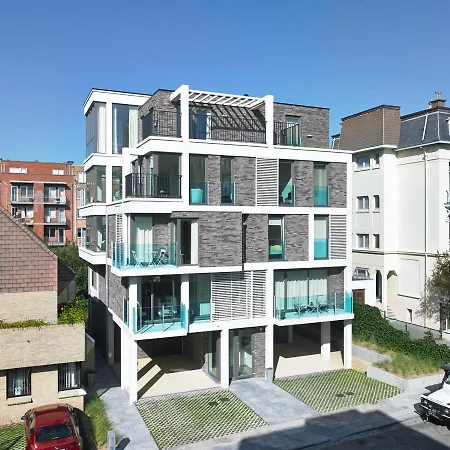 Stijlvolle En Lichtrijke Design Penthouse Met Prachtig Uitzicht Te Wenduine Apartment De Haan Exterior photo